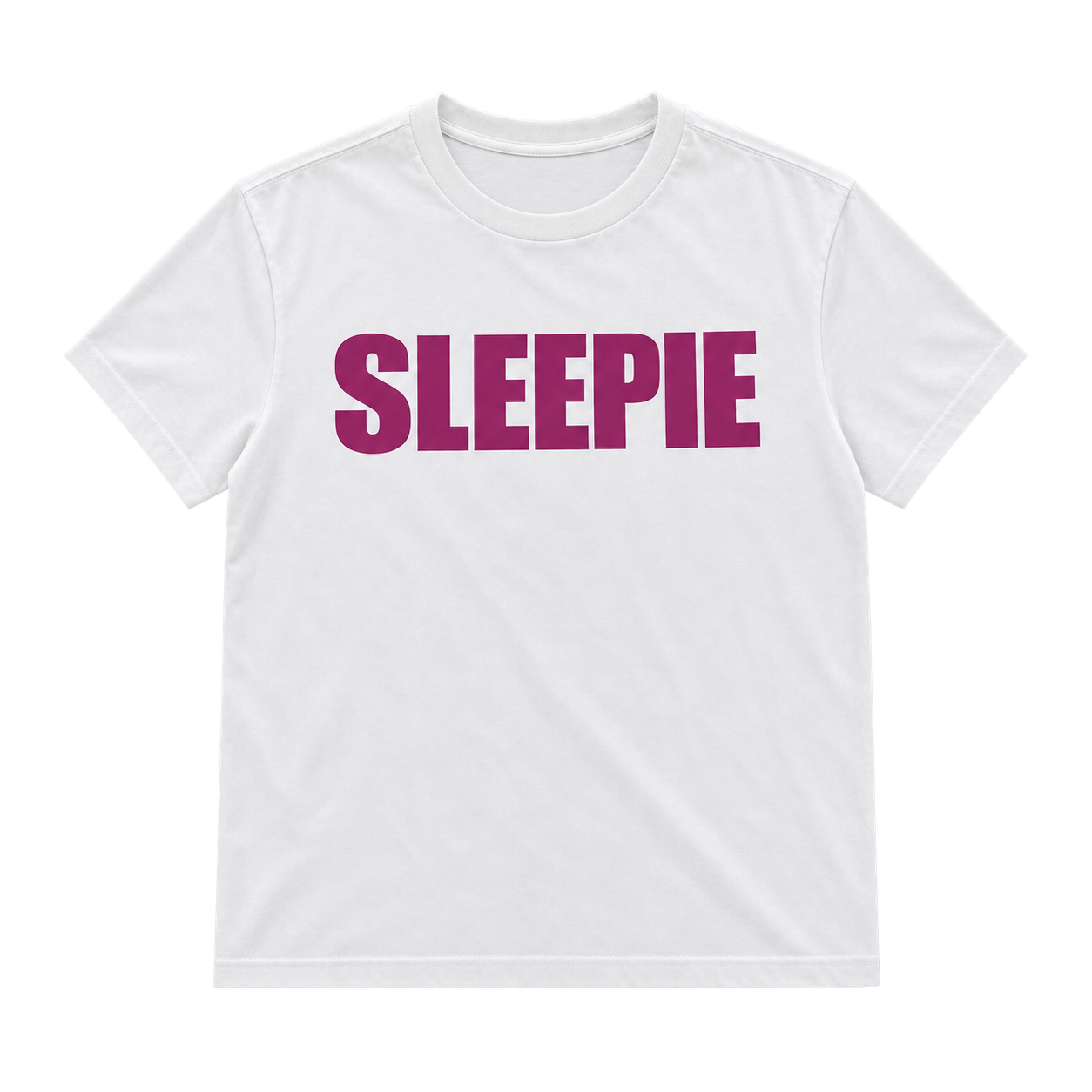 SLEEPIE WHITE TEE
