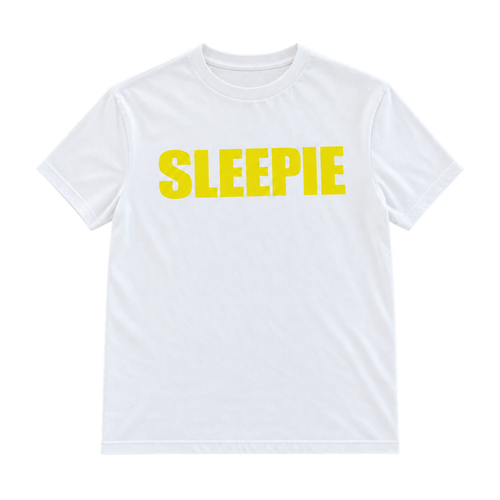 SLEEPIE WHITE TEE